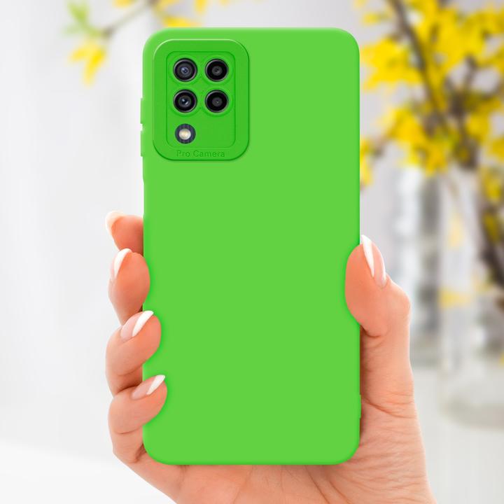 Actual product image Cadorabo Case for Samsung Galaxy M22 / M32 4G in TPU Fluid LM162 Style (Samsung Galaxy M22, Samsung Galaxy A32)