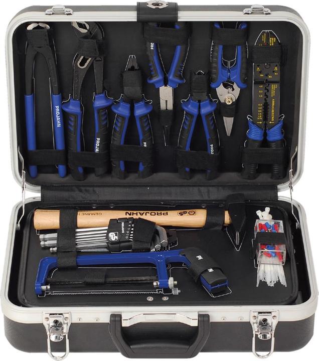 Image du produit Projahn Coffret d'outils compact No. 8682 164 pces 3/8" proficraft, dans un coffret robuste en ABS (164 pièces)