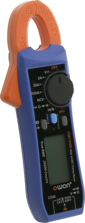 Owon Stromzange CM2100B, Bluetooth, 100 A AC/ DC, True RMS