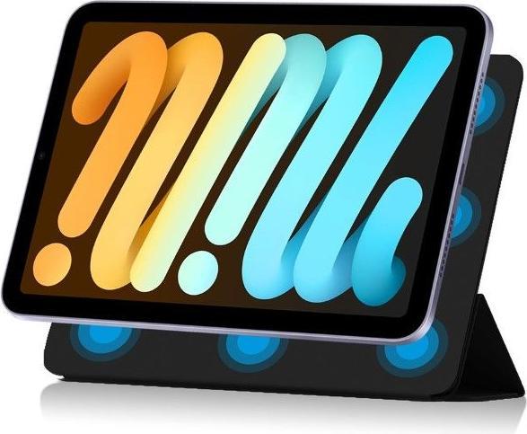 Image du produit MU Classic Dreifach faltbare Leder Hülle (iPad mini 2021 (6e génération), iPad mini 2024 (7e génération))