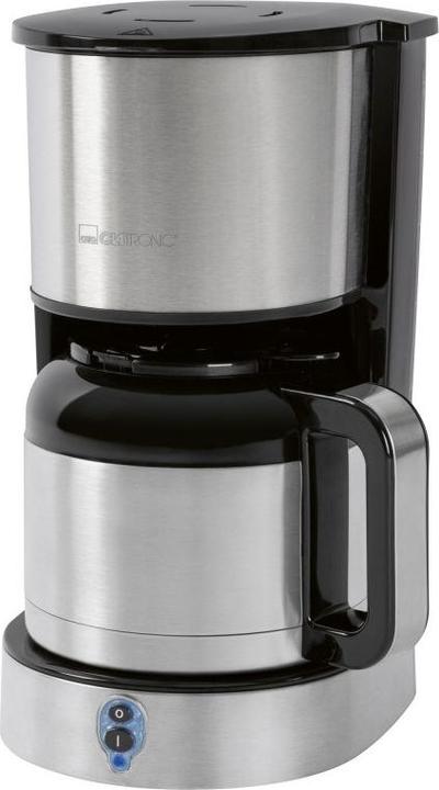 Image du produit Clatronic KA 3805 Machine à café argentée, 8-10 tasses
