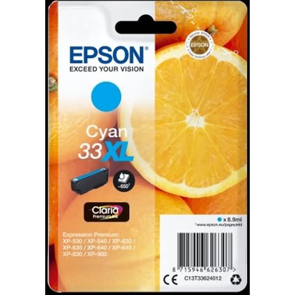 Immagine prodotto Epson 33XL Claria Premium (C)