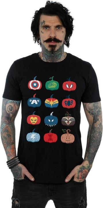 Produktbild Avengers Pumpkin Icons TShirt (3XL)