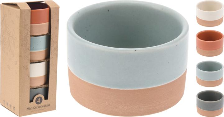 Immagine prodotto Excellent Houseware Set di 4 ciotole in ceramica per immersione (6.50 cm, 0.86 l, 4 x)