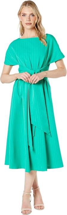 Principles Womens/Ladies Pinstripe Belt Midi Dress (46 D)