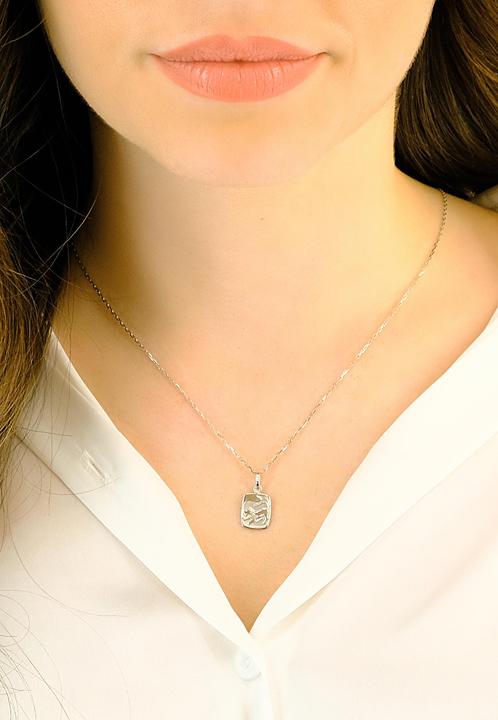 Produktbild Muau Löwe (750/18K Weissgold)