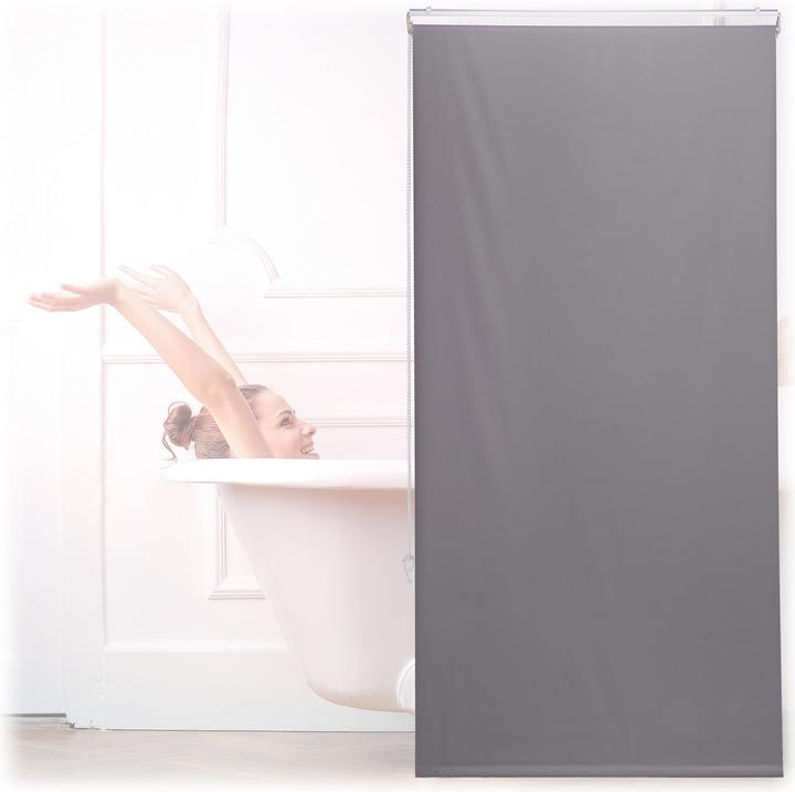 Actual product image Relaxdays Shower roller blind (80 x 4.5 x 240 cm)