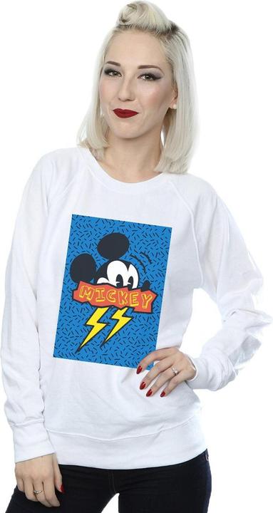 Immagine prodotto Disney Mickey Mouse 90s Flash Felpa Donna (M)