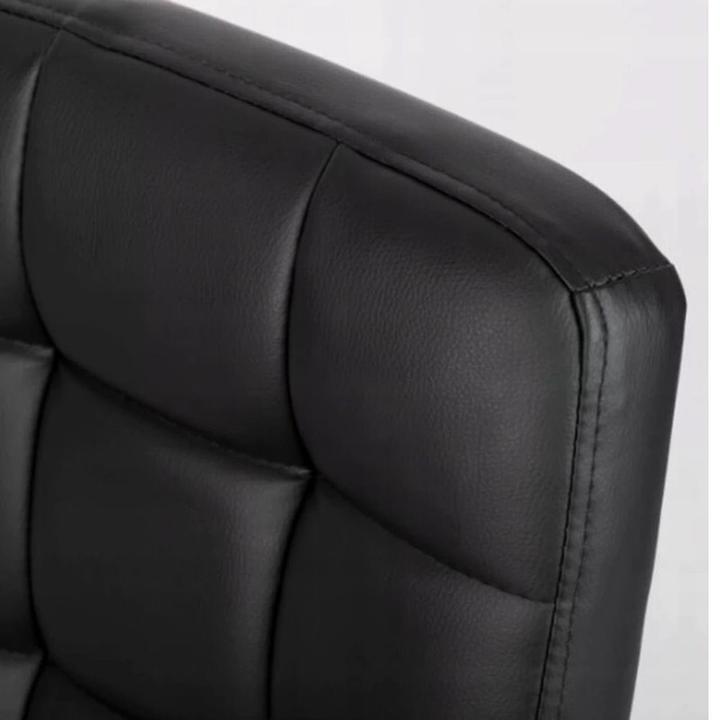 Image du produit WfG Öko-Leder Bürostuhl BÜRO-STUHL Schreibtischstuhl Bürodrehstuhl Schwarz