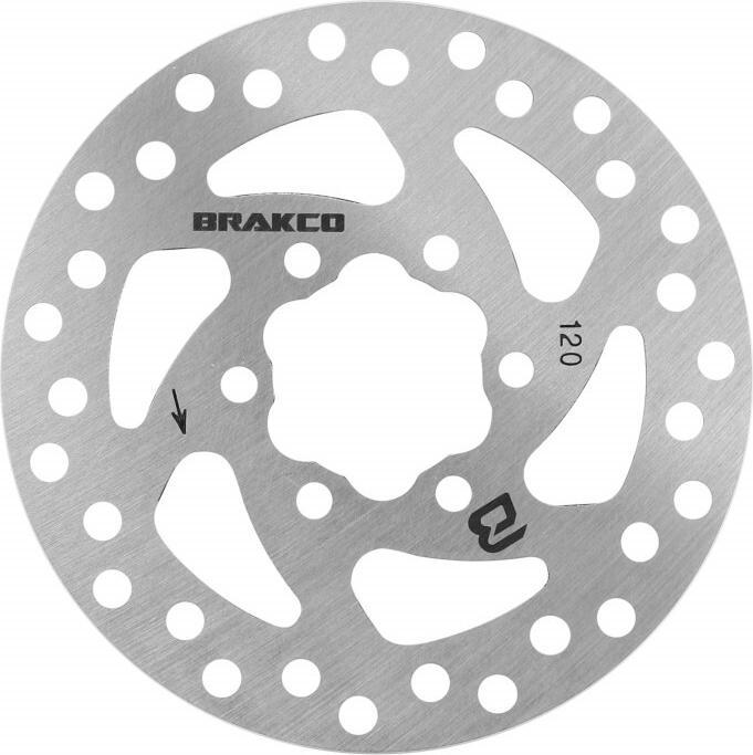 Brakco Bremsscheibe für Elektrotrottinett (120 mm)