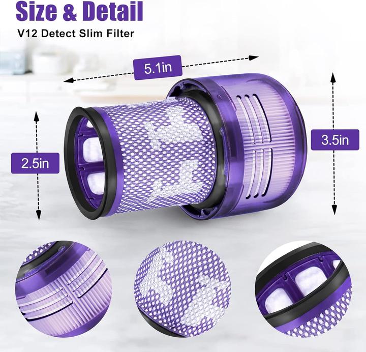 Produktbild Chuancheng 2 x HEPA-Filter Dyson V12 Detect Slim