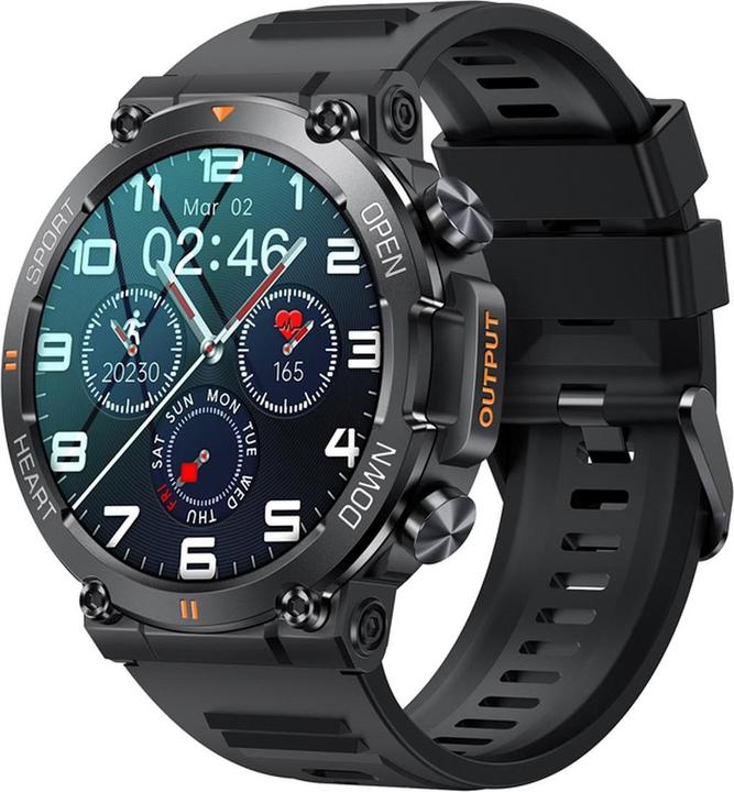 Actual product image EKO Sport Touchscreen Connected Watch 5.0 with intelligent backlight and anti-theft protection