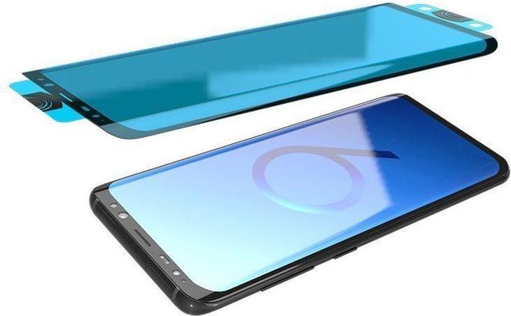 Produktbild Hurtel 3D Edge Nano Flexi Glass Hybrid Full Screen Protector with frame for Samsung Galaxy S21+ 5G (S21 Plu (1 Stück, Samsung Galaxy S21+)