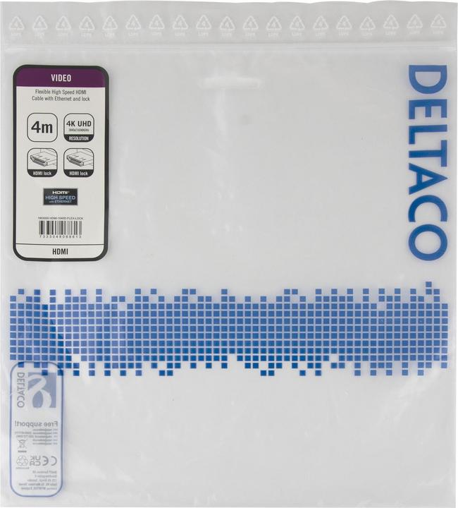 Produktbild Deltaco HDMI-1040D-FLEX-LOCK