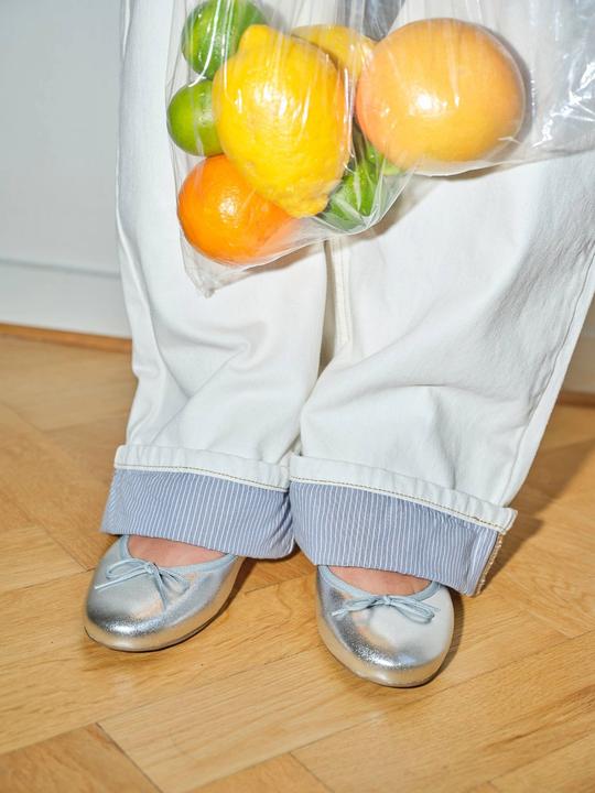 Actual product image Bianco Ballerinas (36)