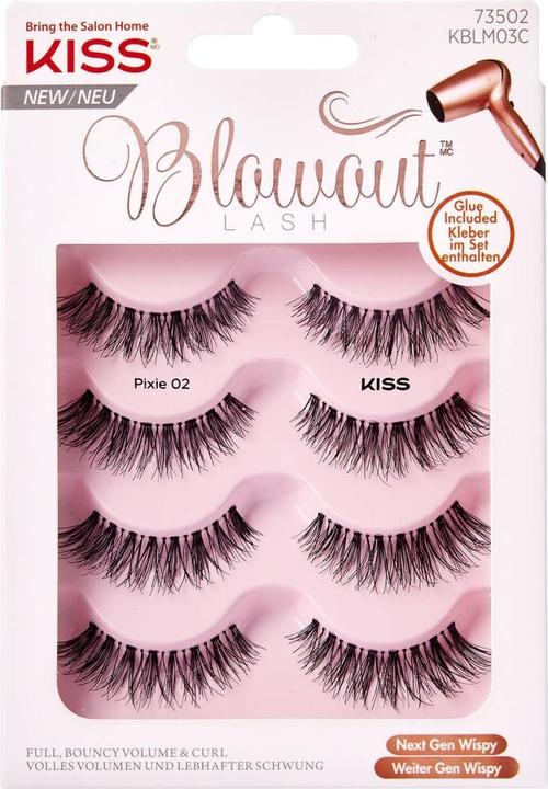 Produktbild KISS Lashes - Blowout Lash Multipack No.3 Pixie (Künstliche Wimpern)