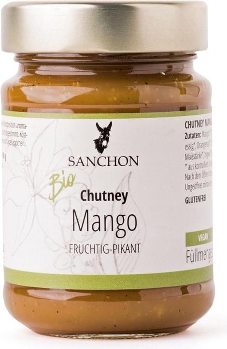 Image du produit Sanchon Chutney Mangue fruité-piquant Bio (200 g)