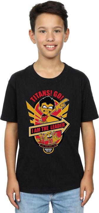Immagine prodotto Teen Titans Go I Am The Leader Maglietta Ragazzi (140, 146)