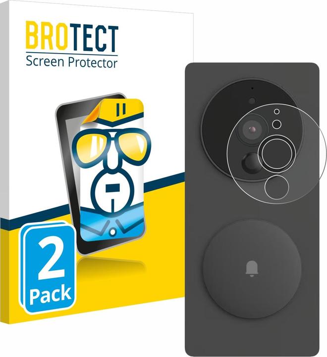 Actual product image BROTECT Screen Protector Clear (2 Piece, LG G4)