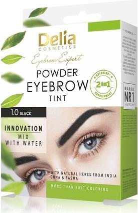 Image du produit Delia Cosmetics Delia - Henna for Eyebrows Powder 1.0ack 4g (Noir)