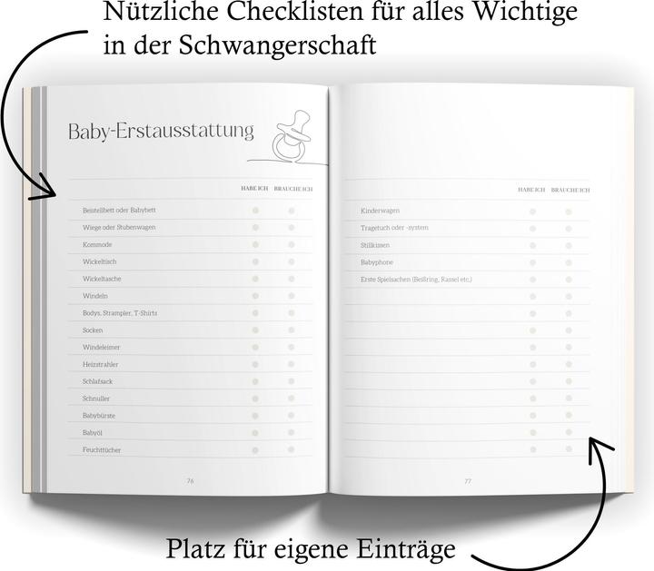 Image du produit Mein Safeplace für die Schwangerschaft (Allemand, Lisa Walser, 2024)