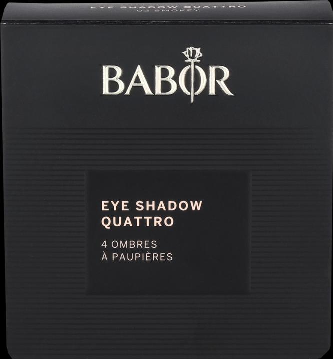 Actual product image Babor Eye Shadow Quattro 02 smokey (02 Smokey)