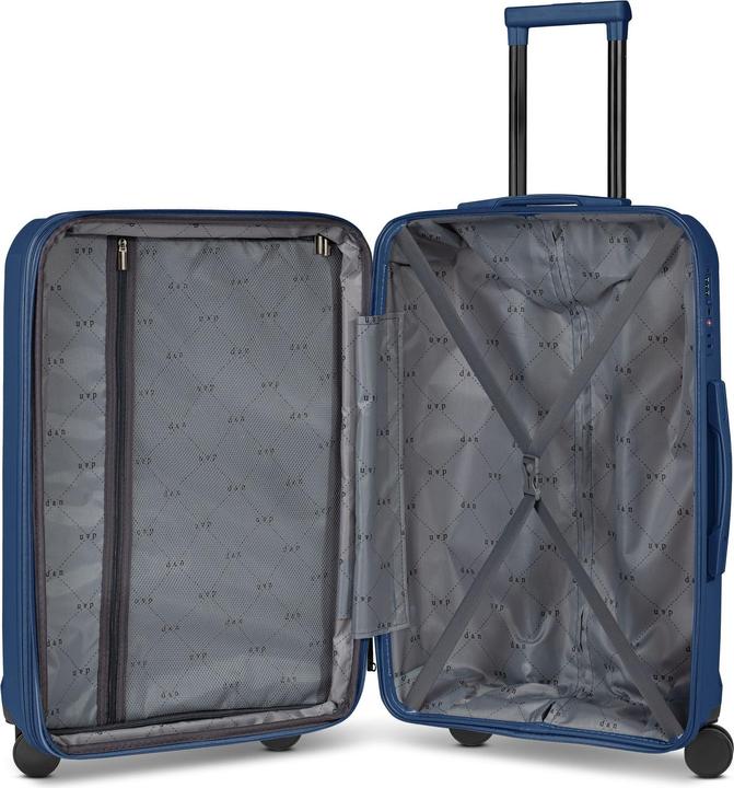Actual product image D&N South Dakota 4 Rollen Kofferset 3-teilig mit Dehnfalte (203 l, XL (from 140l))