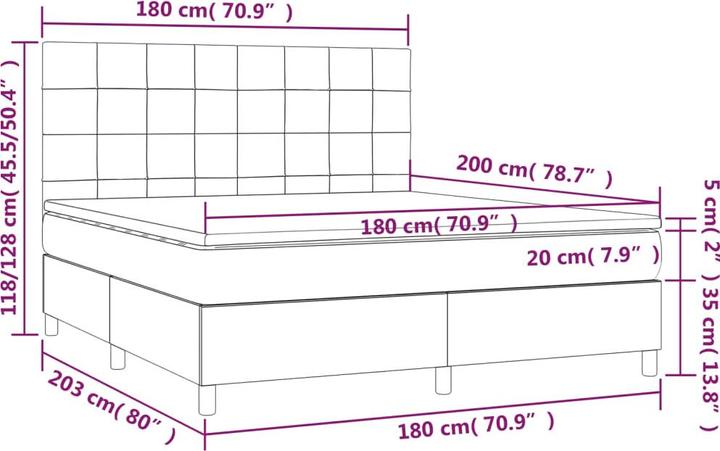 Immagine prodotto VidaXL Arielle (180 x 200 cm)