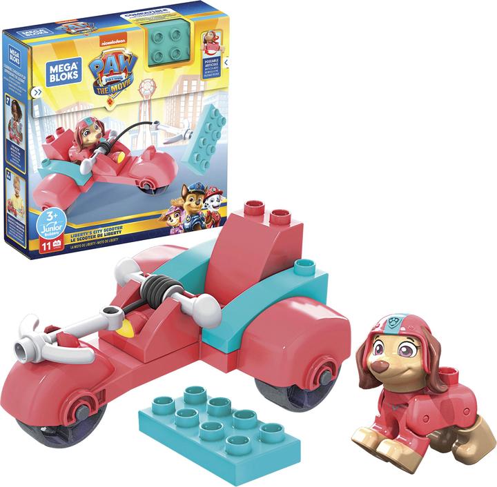 Actual product image Mega Bloks Paw Patrol scooter