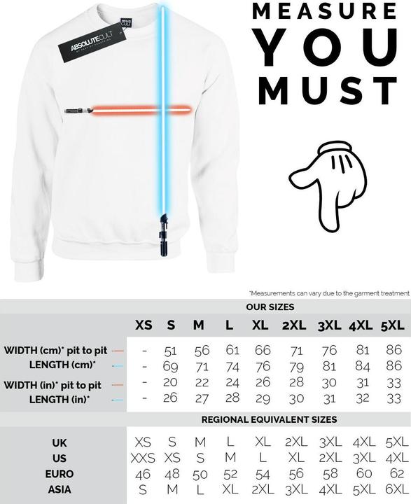 Produktbild Star Wars ObiWan Kenobi Jedi Painted Font Sweatshirt (XL)