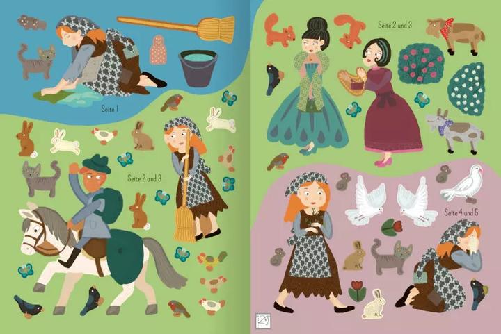 Actual product image My Favourite Fairy Tale Sticker Book - Cinderella