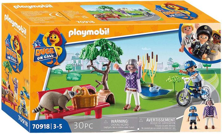 Image du produit Playmobil Police Action : Attrape le voleur. (70918, Playmobil Duck On Call)