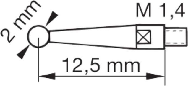 Image du produit tesa SWISSTAST Appareil de mesure à levier 0.01 mm Abl. 28 mm D (mm)