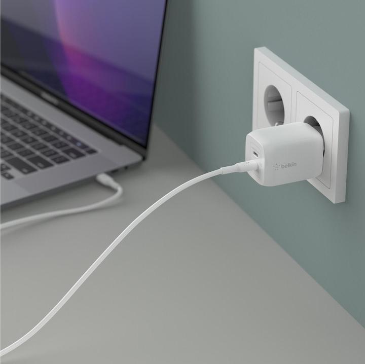 Productafbeelding Belkin Boost Charge Pro 2-Port GaN Charger (65 W)