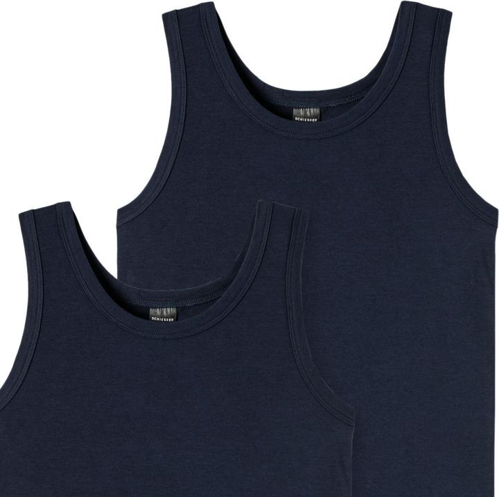 Immagine prodotto Schiesser Confezione da 4 ragazzi adolescenti - Maglia intima in cotone organico 95/5 (152)