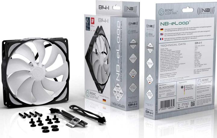 Actual product image Noiseblocker NB-eLoop B12-PS (120 mm, 1 x)