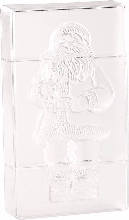 Actual product image Rosenstein & Söhne 3D Chocolate Molds Set "XL Santa Claus (20 cm)