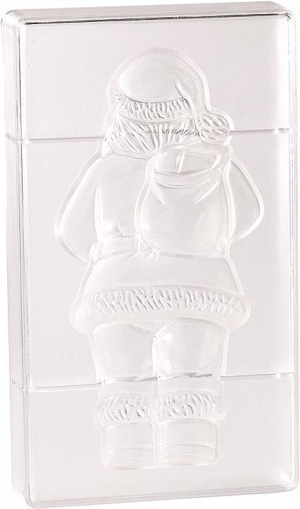 Actual product image Rosenstein & Söhne 3D Chocolate Molds Set "XL Santa Claus (20 cm)