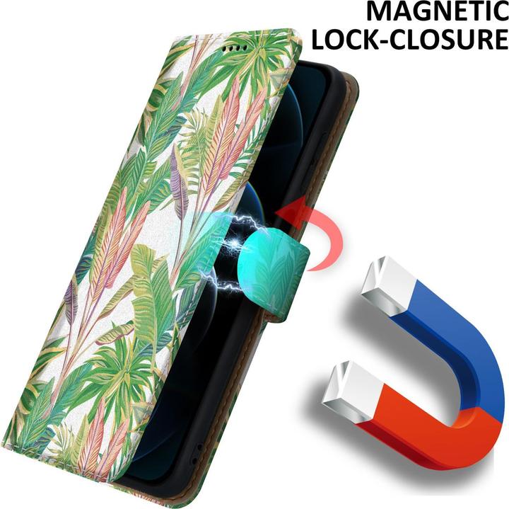 Image du produit Cadorabo Pochette Book avec impression (Apple iPhone 13 Pro)