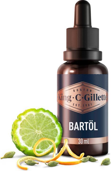 Actual product image King C. Gillette Beard Oil (30 ml)