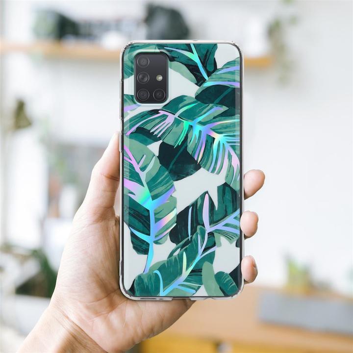 Immagine prodotto Cadorabo IMD TPU Colorful Flowers & Leaves Cover (Samsung Galaxy A71)