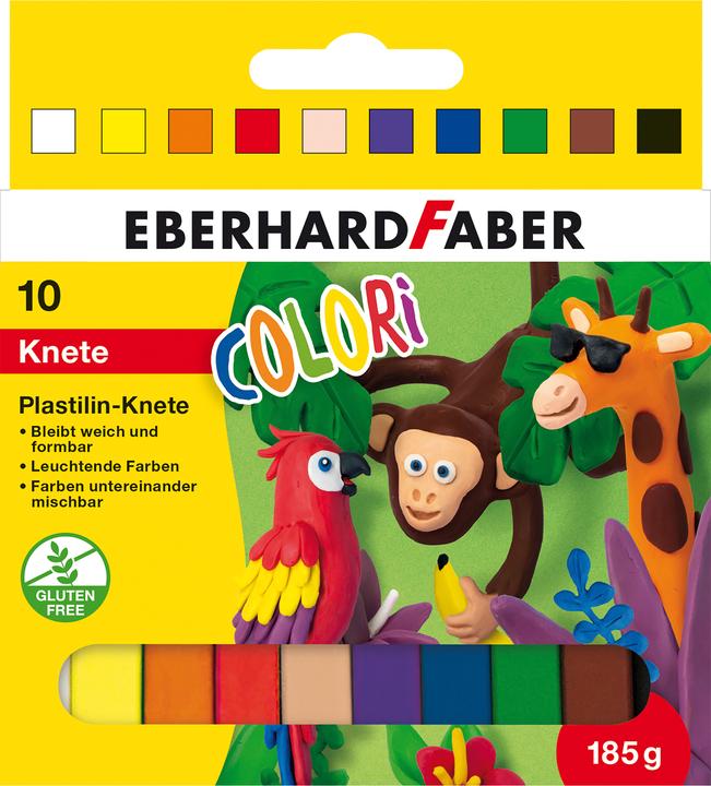 Immagine prodotto Faber-Castell Argilla da modellare plastilina Scatola di cartone da 10 pezzi