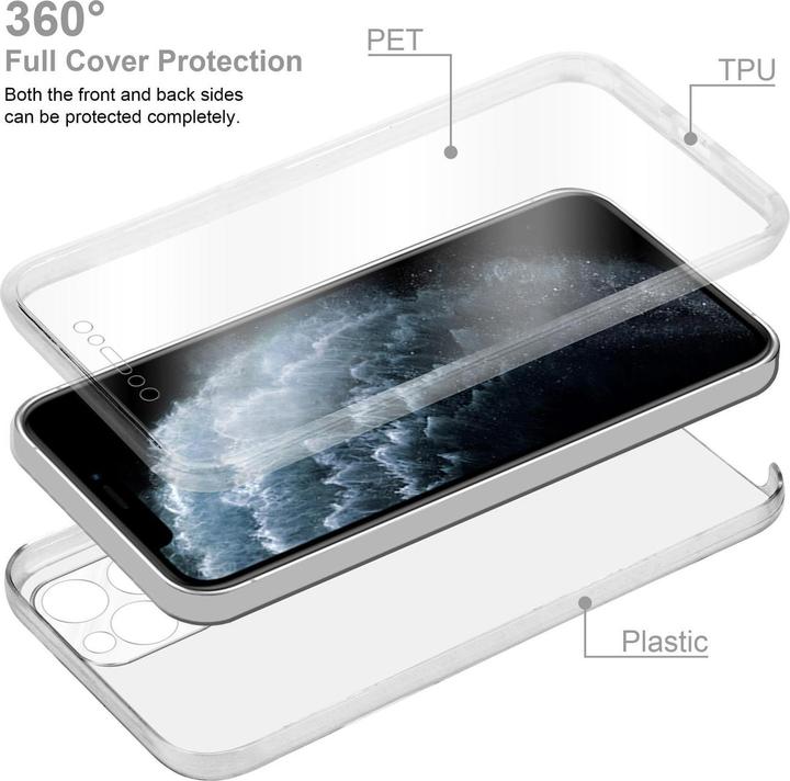 Productafbeelding Cadorabo TPU 360 graden hoesje (Apple iPhone 11 Pro Max)