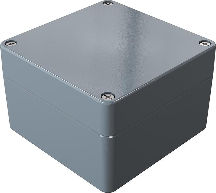 Actual product image Bopla Universal enclosure dark grey 140 x 140 x 90 mm aluminium IP66 EUROMAS (Housing)