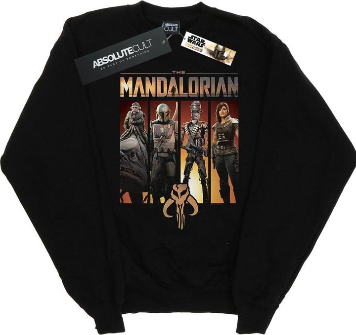 Produktbild Star Wars The Mandalorian Character Lineup Sweatshirt (XXL)