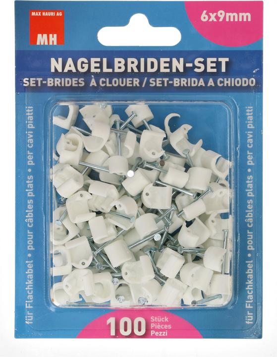 Cable Home Nail clamps for flat cable