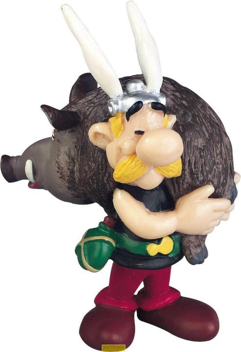 Produktbild Plastoy Astérix figurine Asterix portant un sanglier 6 cm