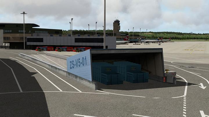 Produktbild Aerosoft Airport Zürich V2.0 für X-Plane 11 (PC, Mac, Multilingual)