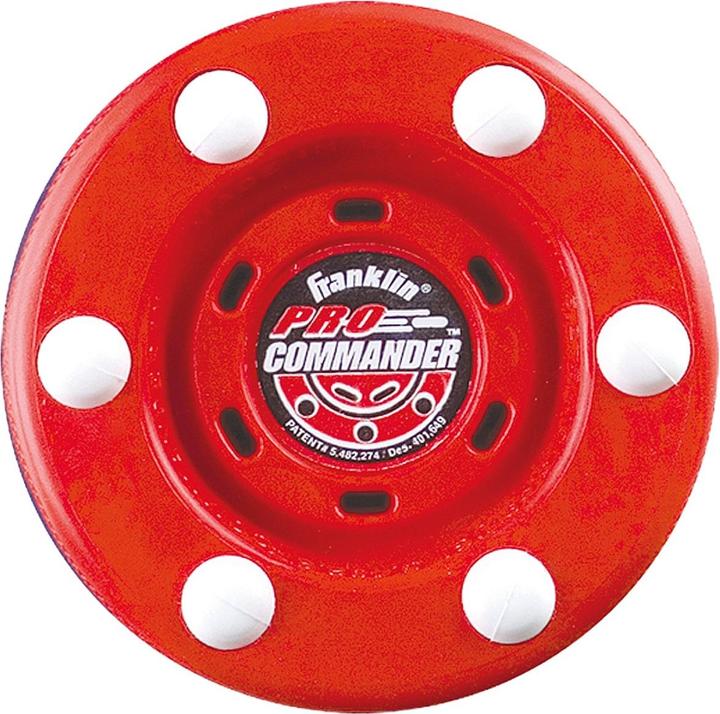 Actual product image Franklin Pro Commander" street hockey puck
