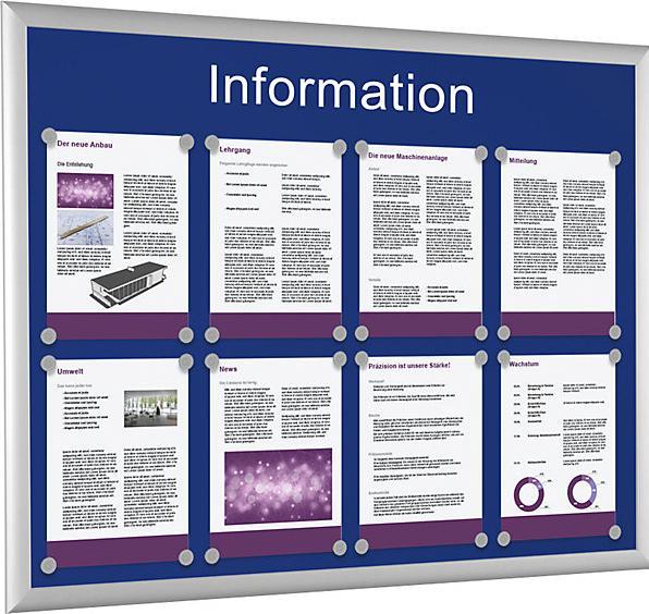 Actual product image Schaar-Design notice board (Combination board, 76.5 x 99 cm)